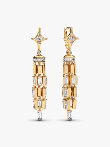 Aros de gota Estrella Fugaz