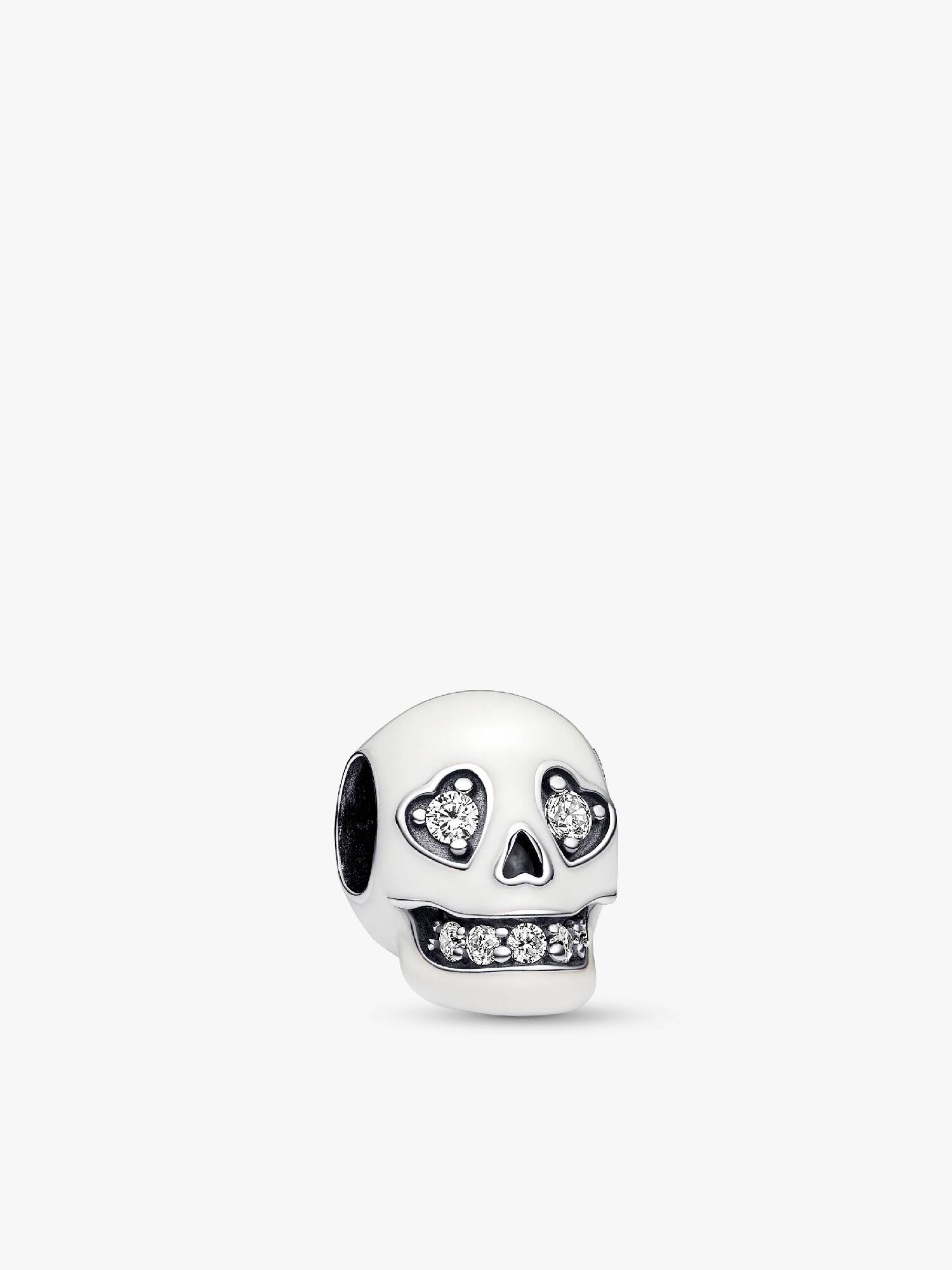 Charm Calavera Brillante que Brilla en la Oscuridad