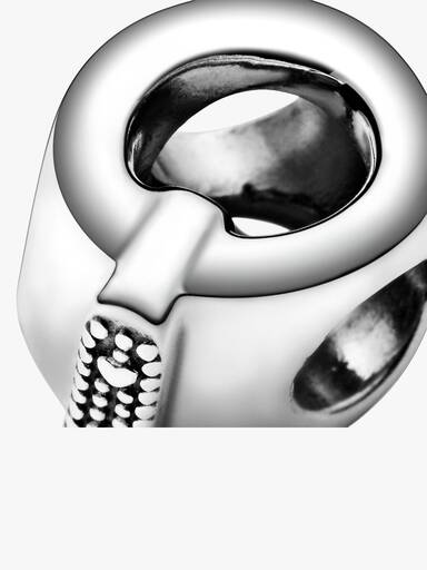 Charm el alfabeto letra Q Talla única
