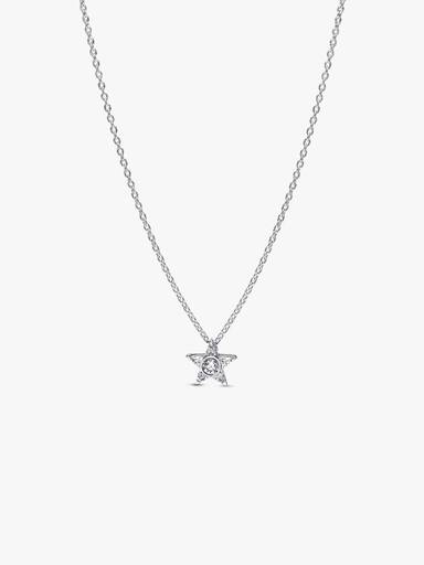 Collar con Colgante Estrella Brillante