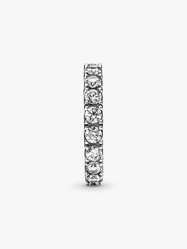 Anillo En Plata De Ley Eternity Brillante 48