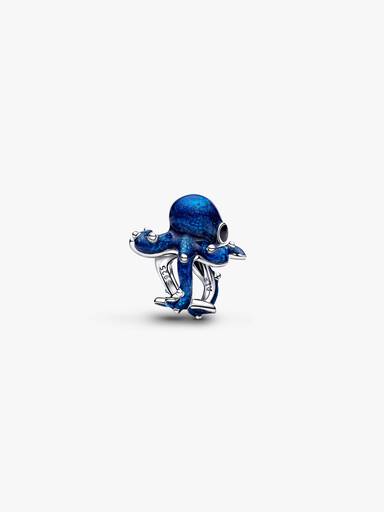 Charm de pulpo azul