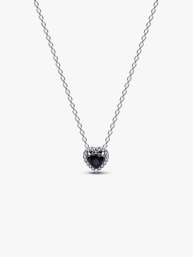 Collar corazón elevado