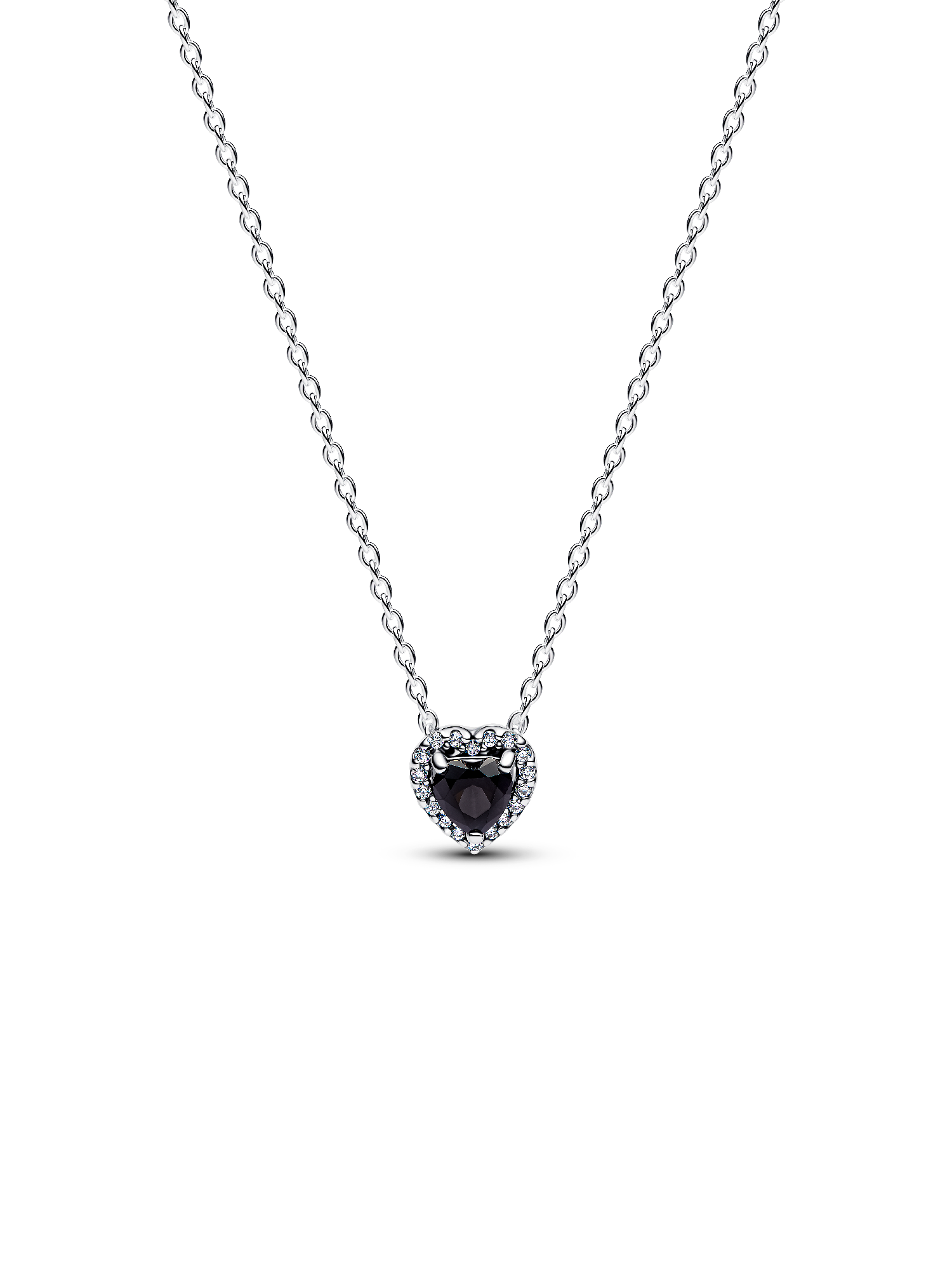 Collar corazón elevado