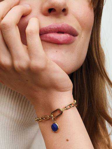 Charm Mini Medallón Grabable Pandora ME Azul Talla única