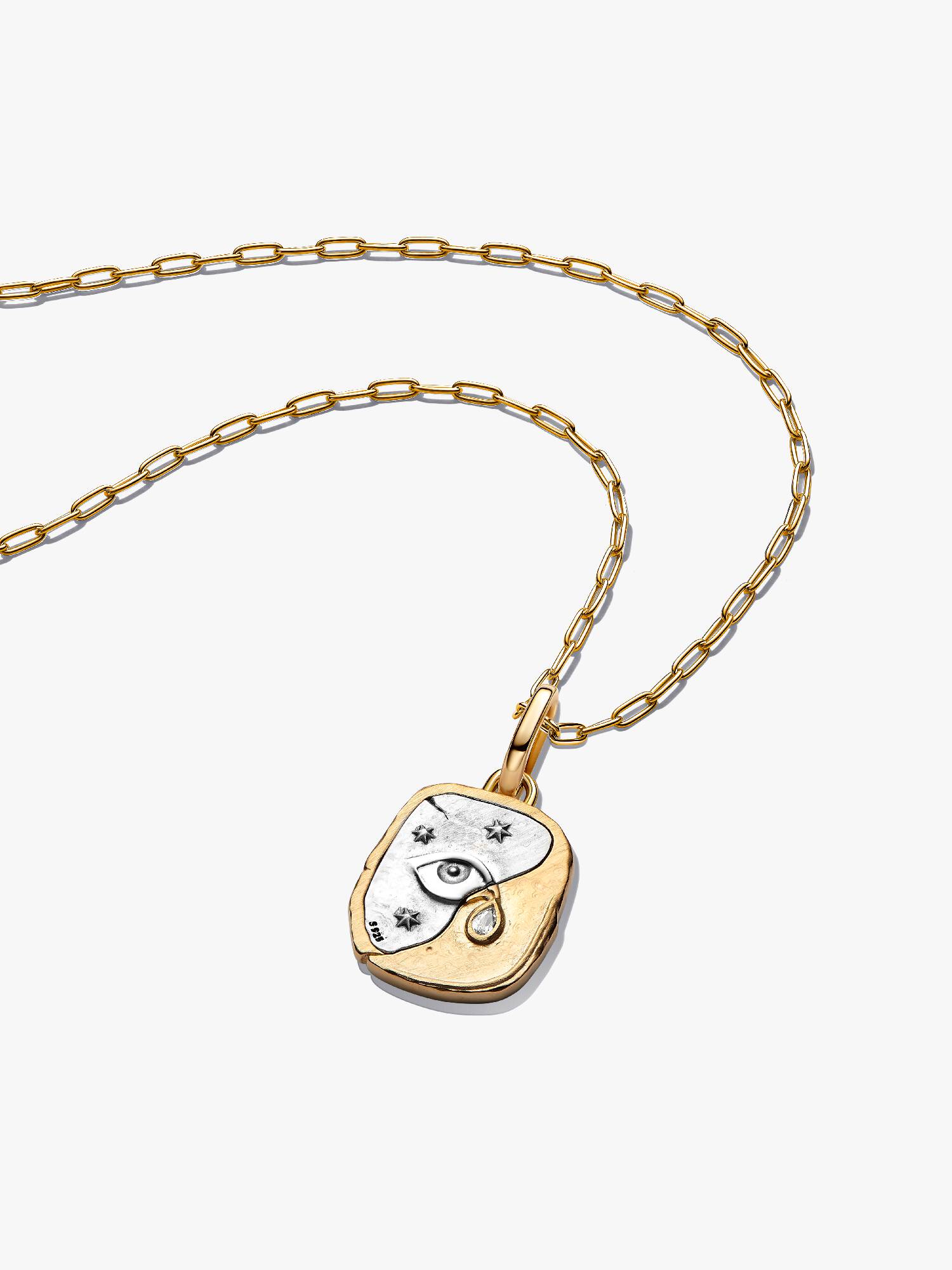 Set de Regalo de Collar con Medallón Ojo Protector