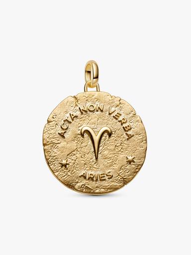 Charm Medallón Grande signo del zodíaco Aries