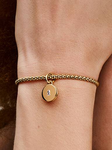 Charm Colgante Medalla Grabable que se abre Talla única Shine
