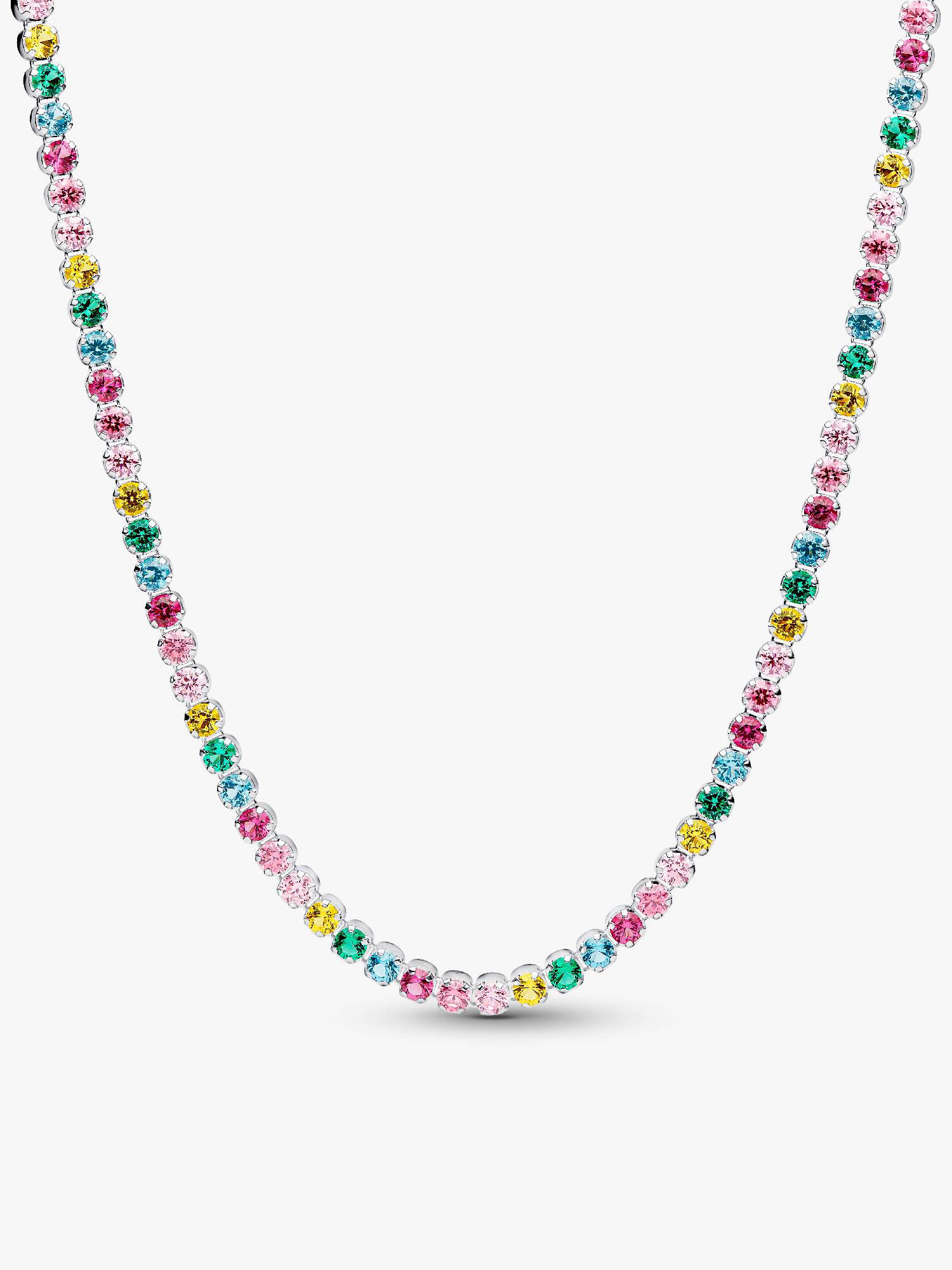 Collar de Tenis Arcoiris 