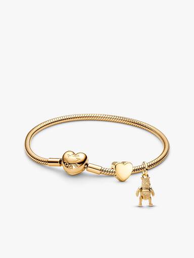 Set de regalo de brazalete con charms de Winnie the Pooh de Disney
