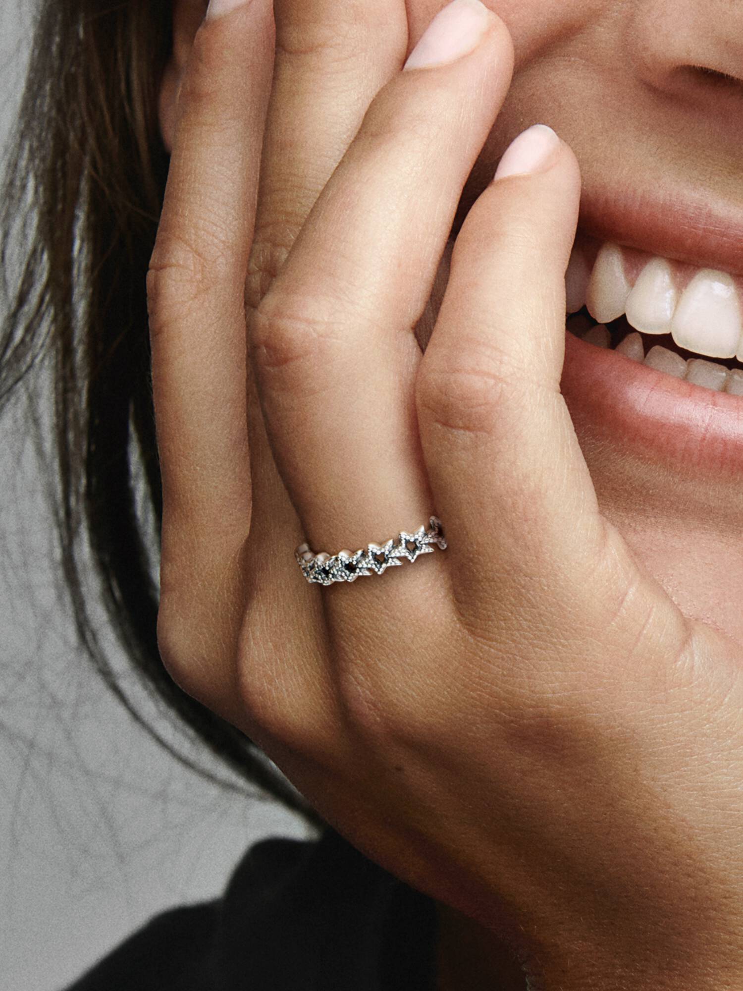 Anillo Banda De Estrellas Asimetricas