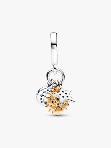 Charm Colgante Triple Celestial