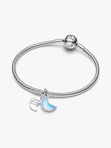 Charm Colgante Luna Creciente