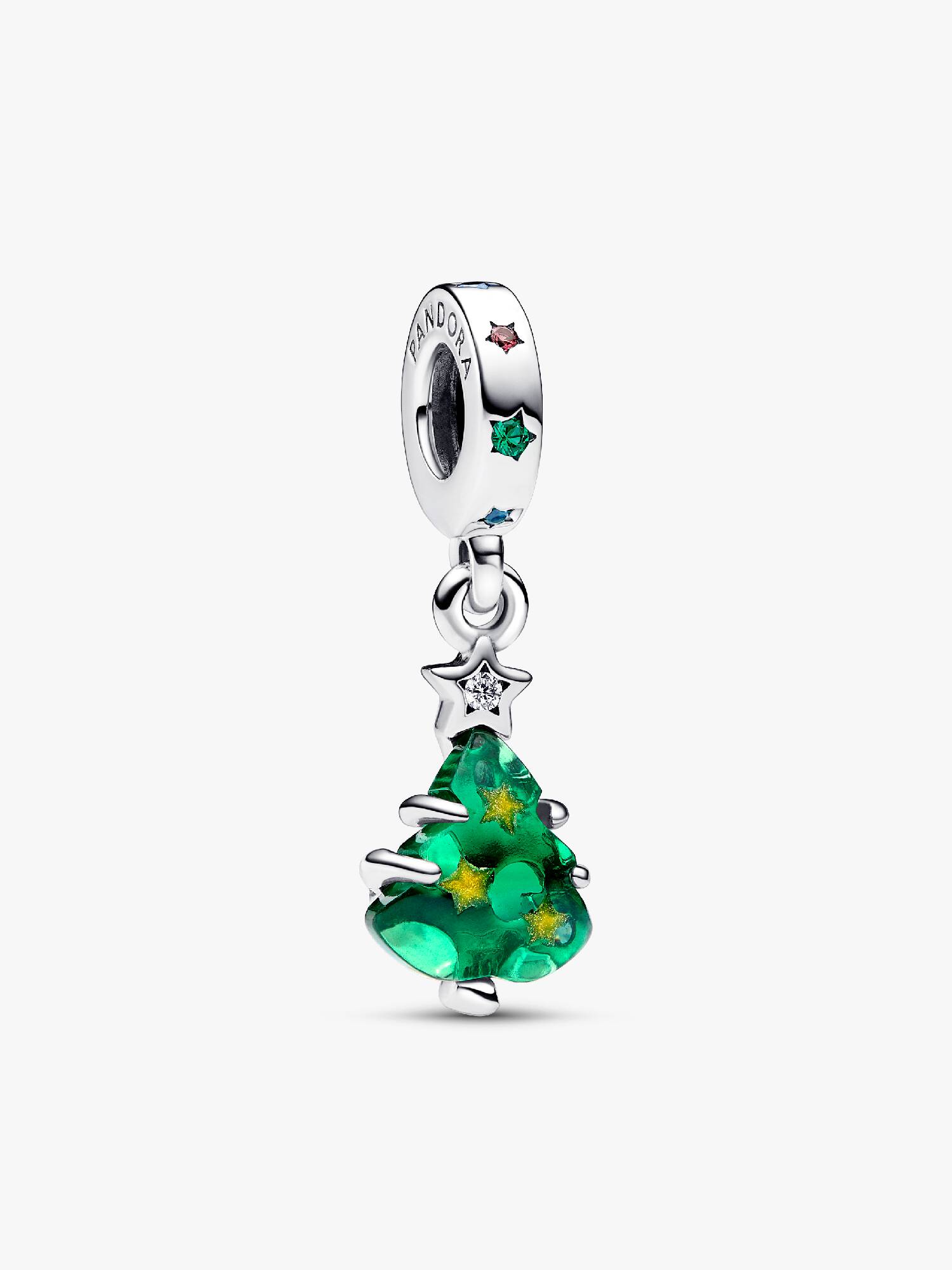 Charm Colgante Árbol de Navidad Brillante Talla única