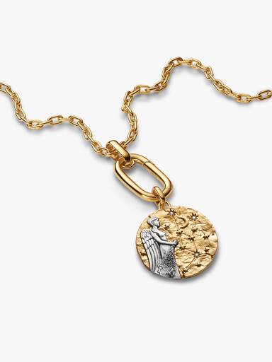 Charm medallón extra grande del signo zodiacal Virgo