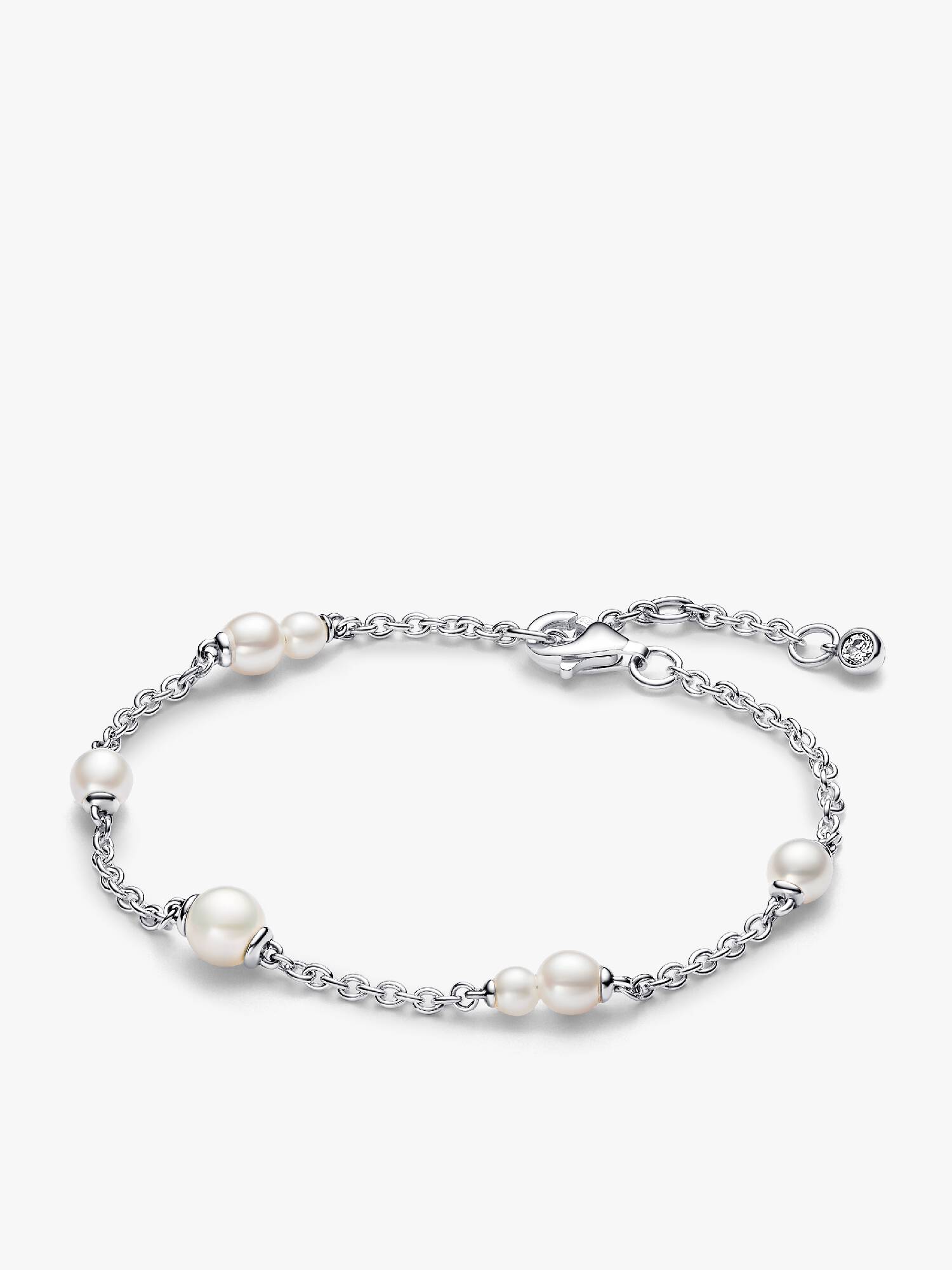 Brazalete de Cadena Estación Perlas Cultivadas de Agua Dulce Tratadas 18 cm