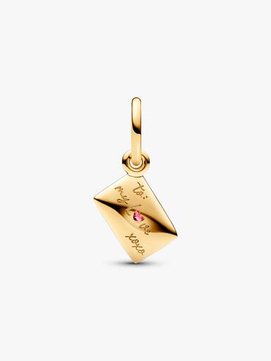 Charm Colgante Sobre Carta de Amor Talla única