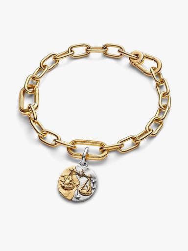 Charm Medallón del signo del zodiaco Libra