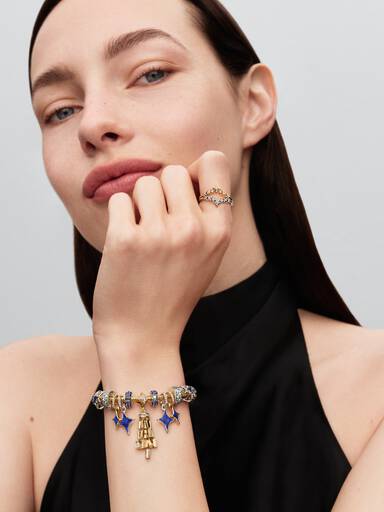 Anillo Tiara Estrellas