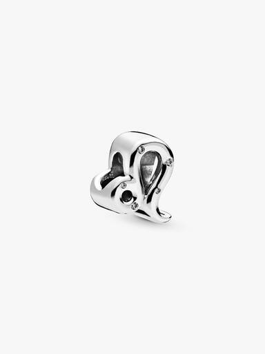 Charm del zodíaco Leo resplandeciente