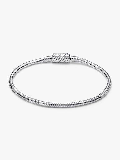 Brazalete Pandora Moments Cadena de Serpiente con Cierre deslizante Magnético 16 cm