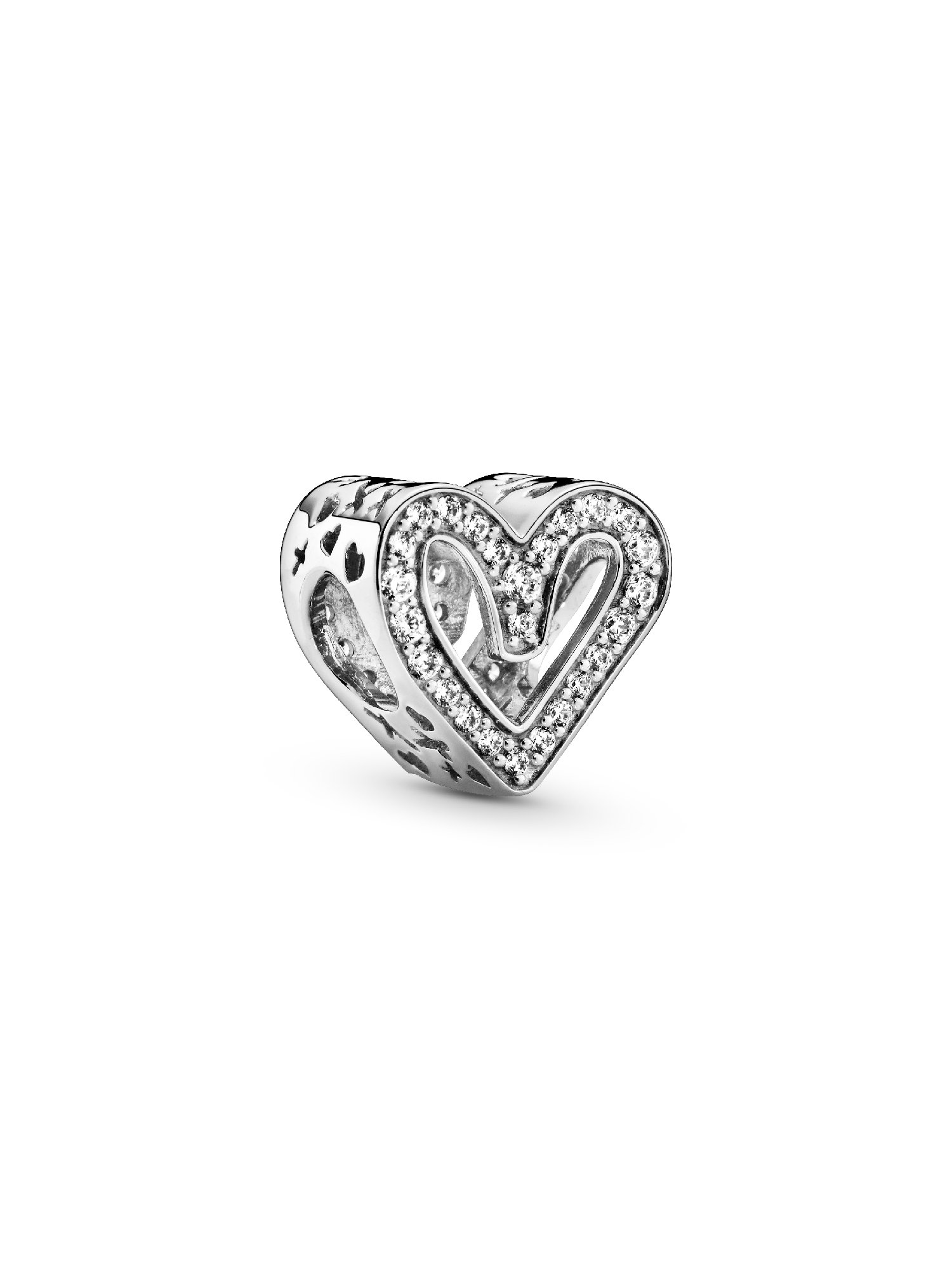 Charm resplandeciente Corazón de diseño libre