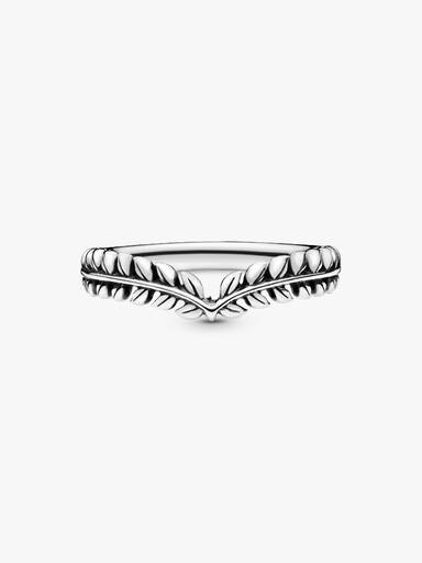 Anillo Hueso de los deseos Granos de trigo