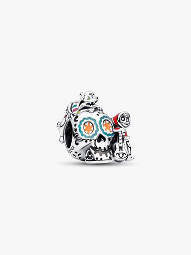 Charm Calavera de Miguel y Dante de Coco de Disney Pixar que Brilla en la Oscuridad Talla única