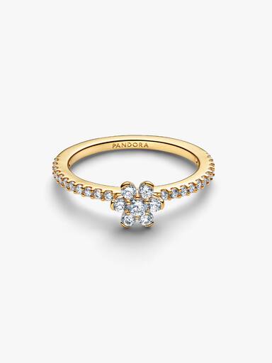 Anillo Hoja Brillante