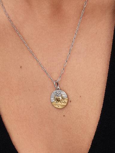 Charm medallón Signo del Zodiaco Cáncer
