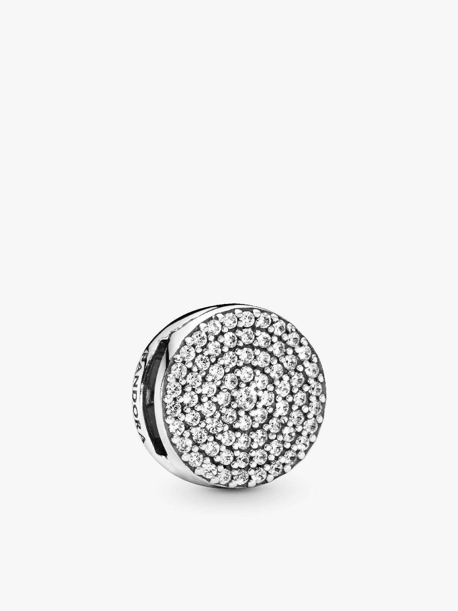 Charm Clip Pavé Redondo