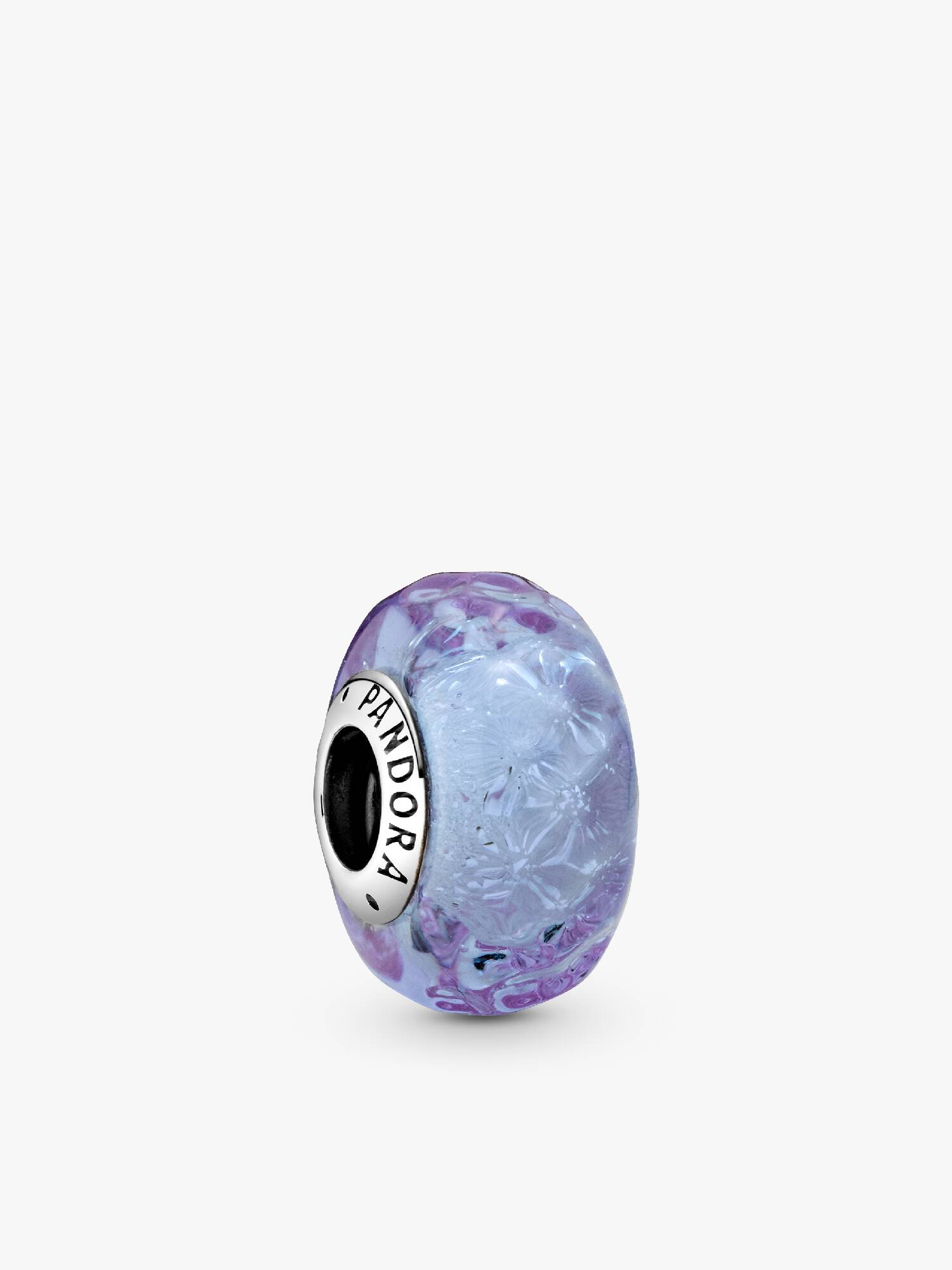 Charm de Cristal de Murano Lavanda Morado Talla única