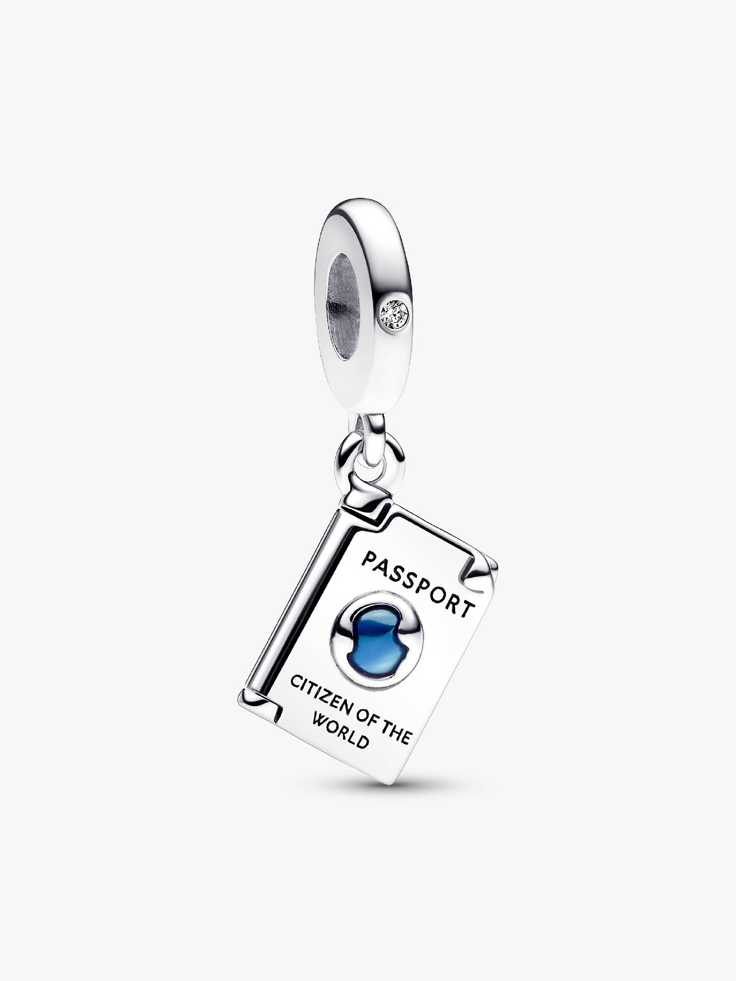 Charm Colgante Pasaporte Azul
