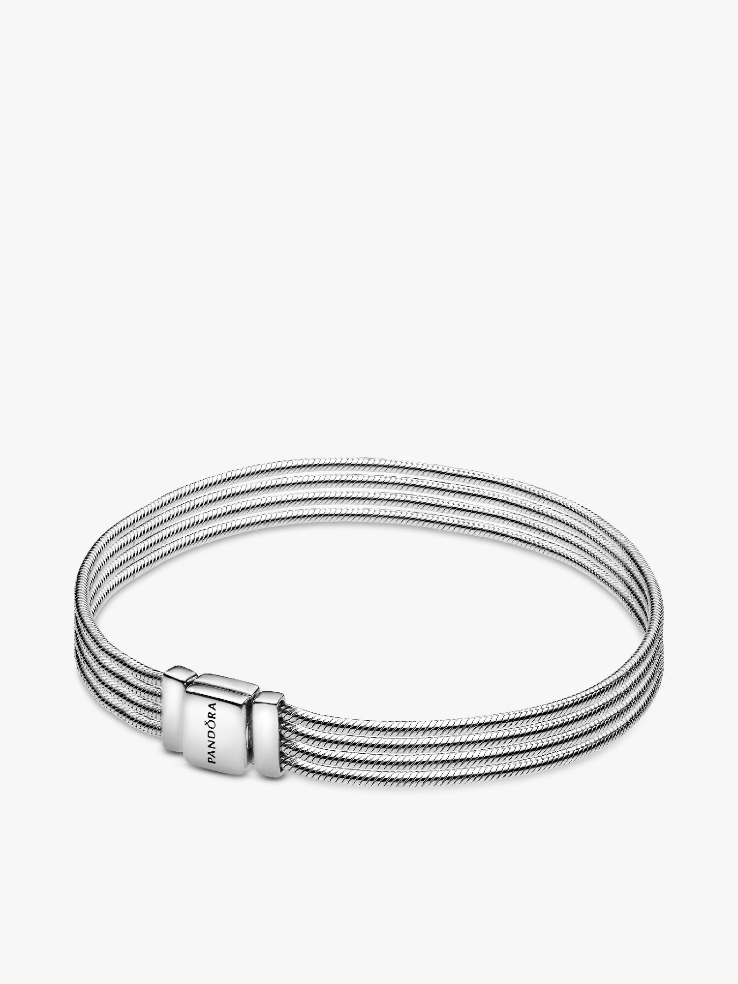 Brazalete de múltiples cadenas de serpiente Pandora Reflexions