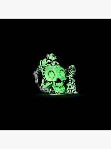 Charm Calavera de Miguel y Dante de Coco de Disney Pixar que Brilla en la Oscuridad Talla única