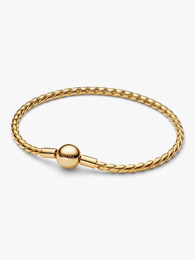 Brazalete de cadena de alas con broche redondo