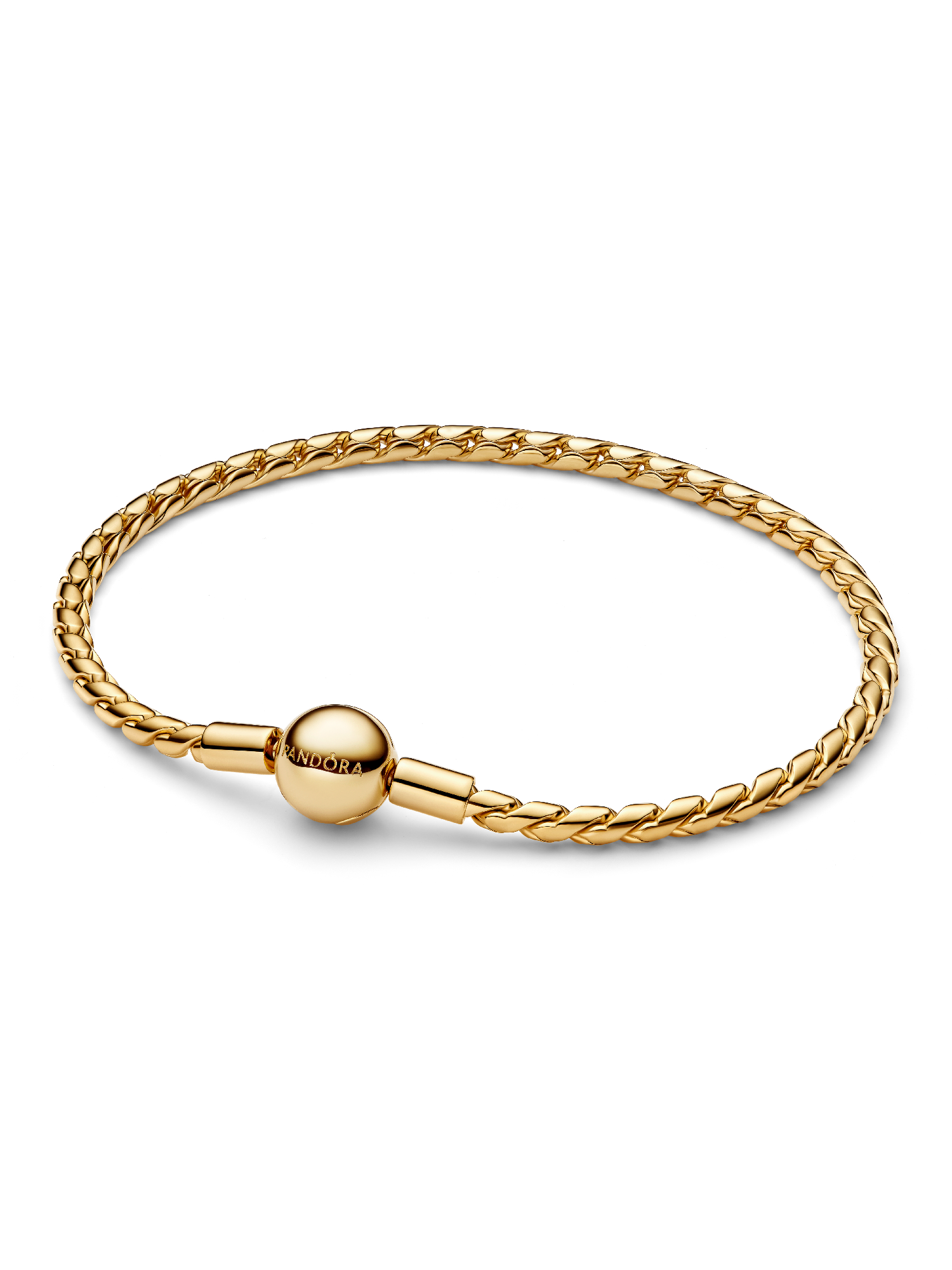Brazalete de cadena de alas con broche redondo