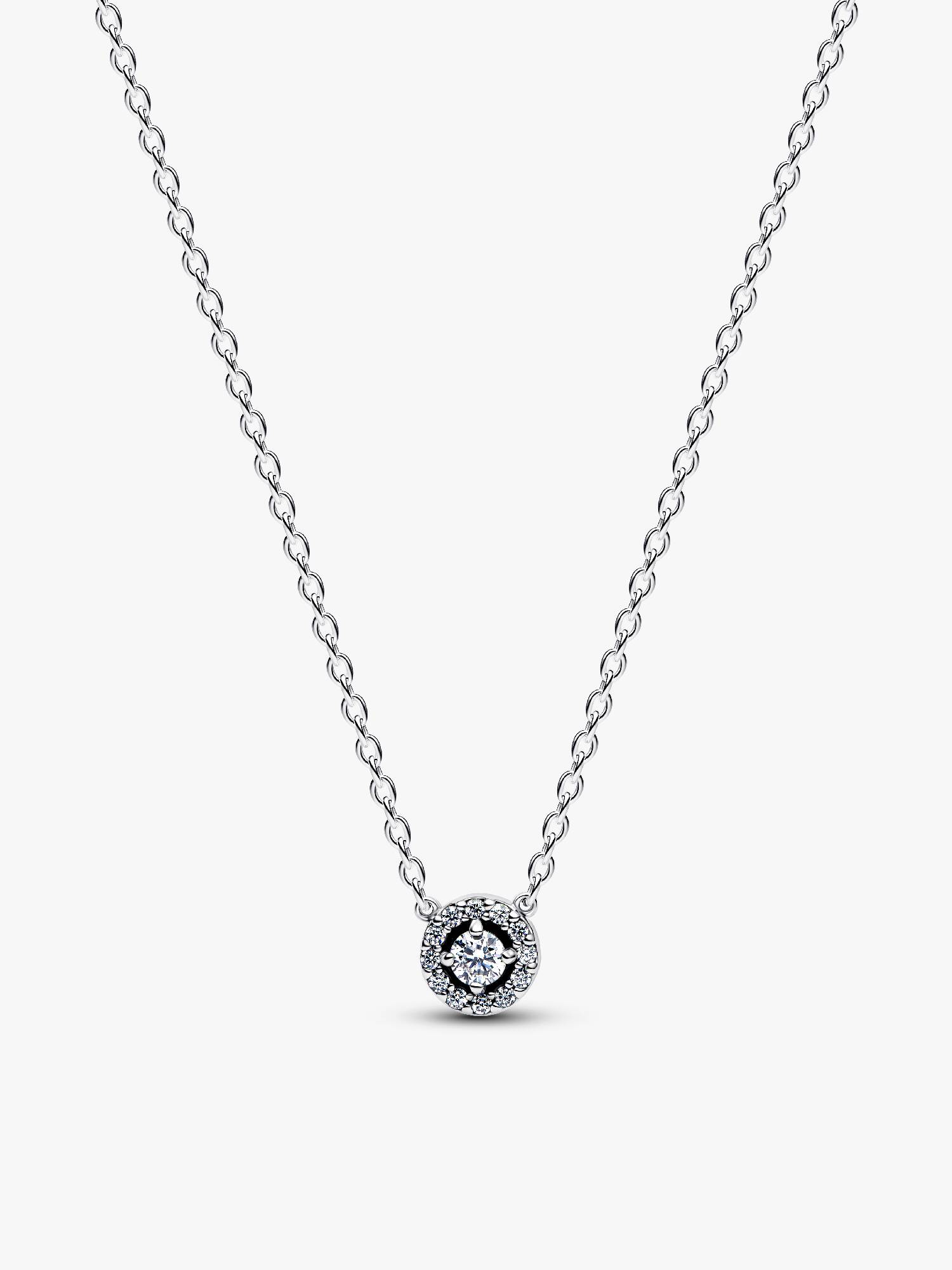 Collar Halo Redondo Brillante