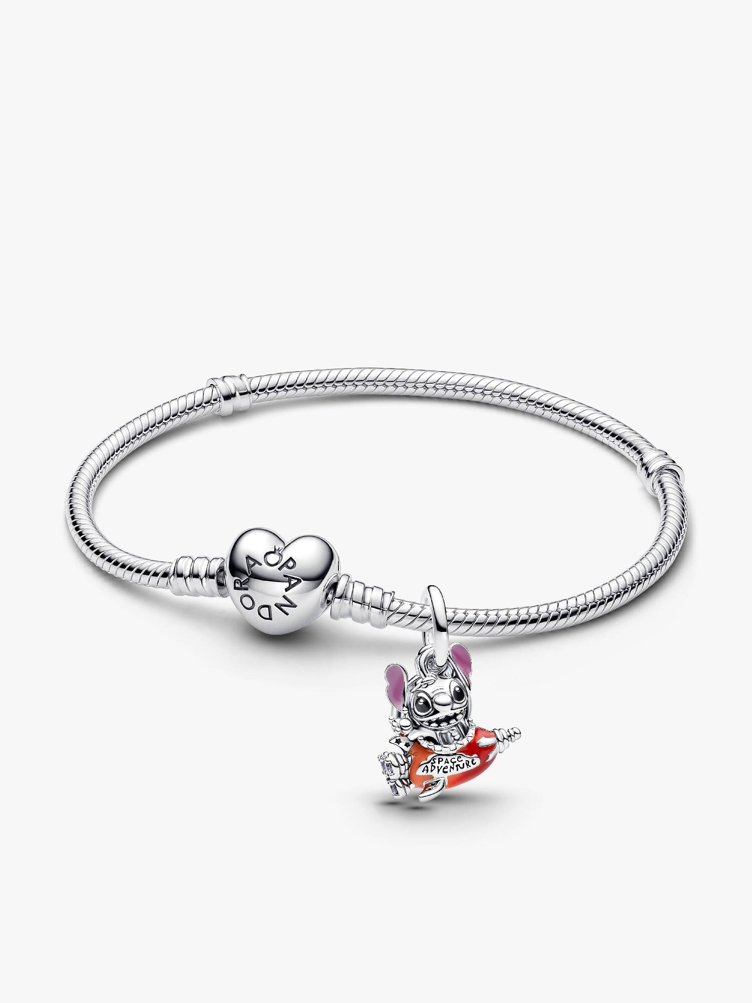 Set de Pulsera con Charms Disney Stitch Aventura Espacial