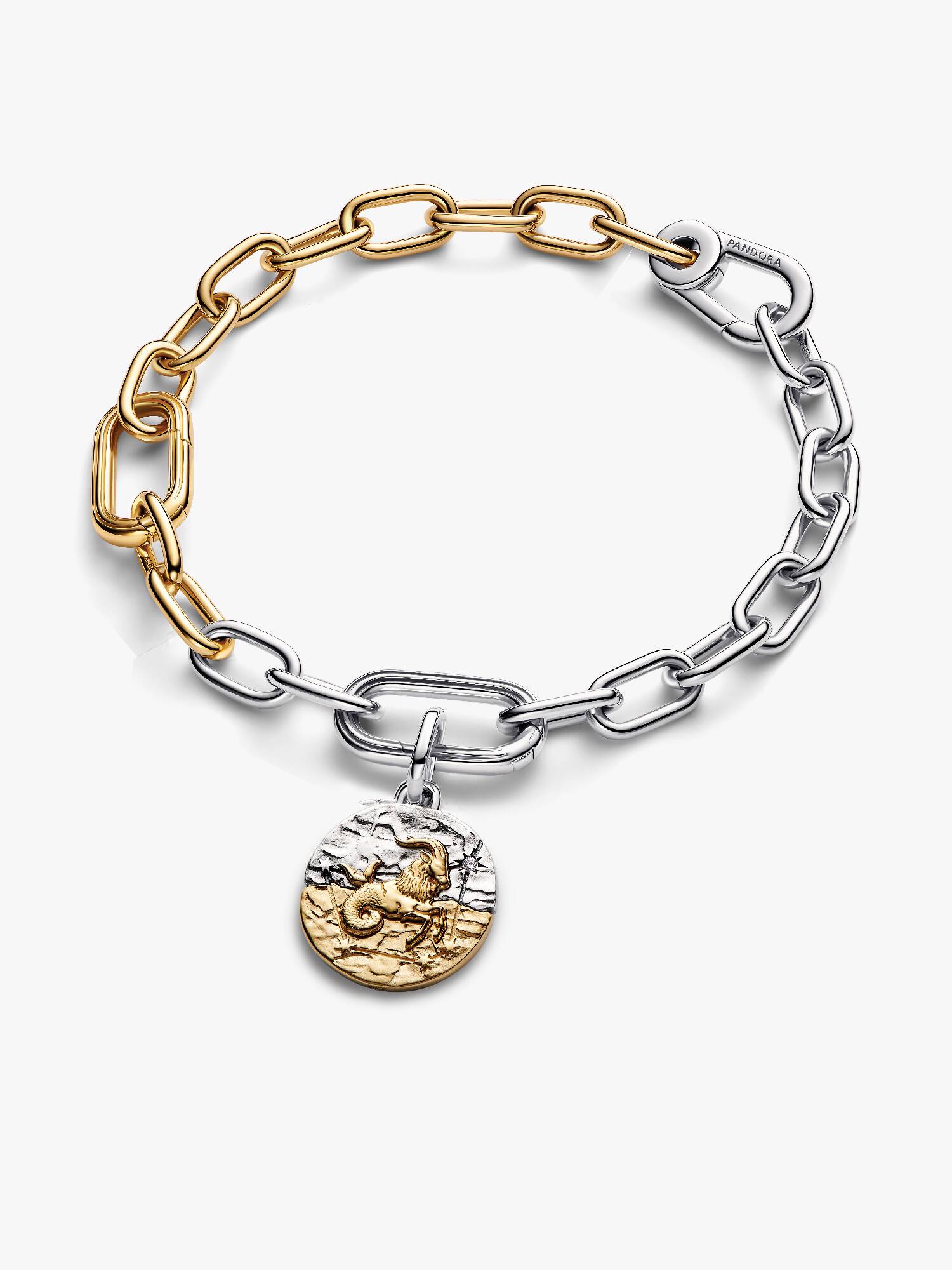 Pulsera con Charm Medallón de Capricornio
