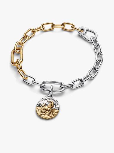Pulsera con Charm Medallón de Capricornio