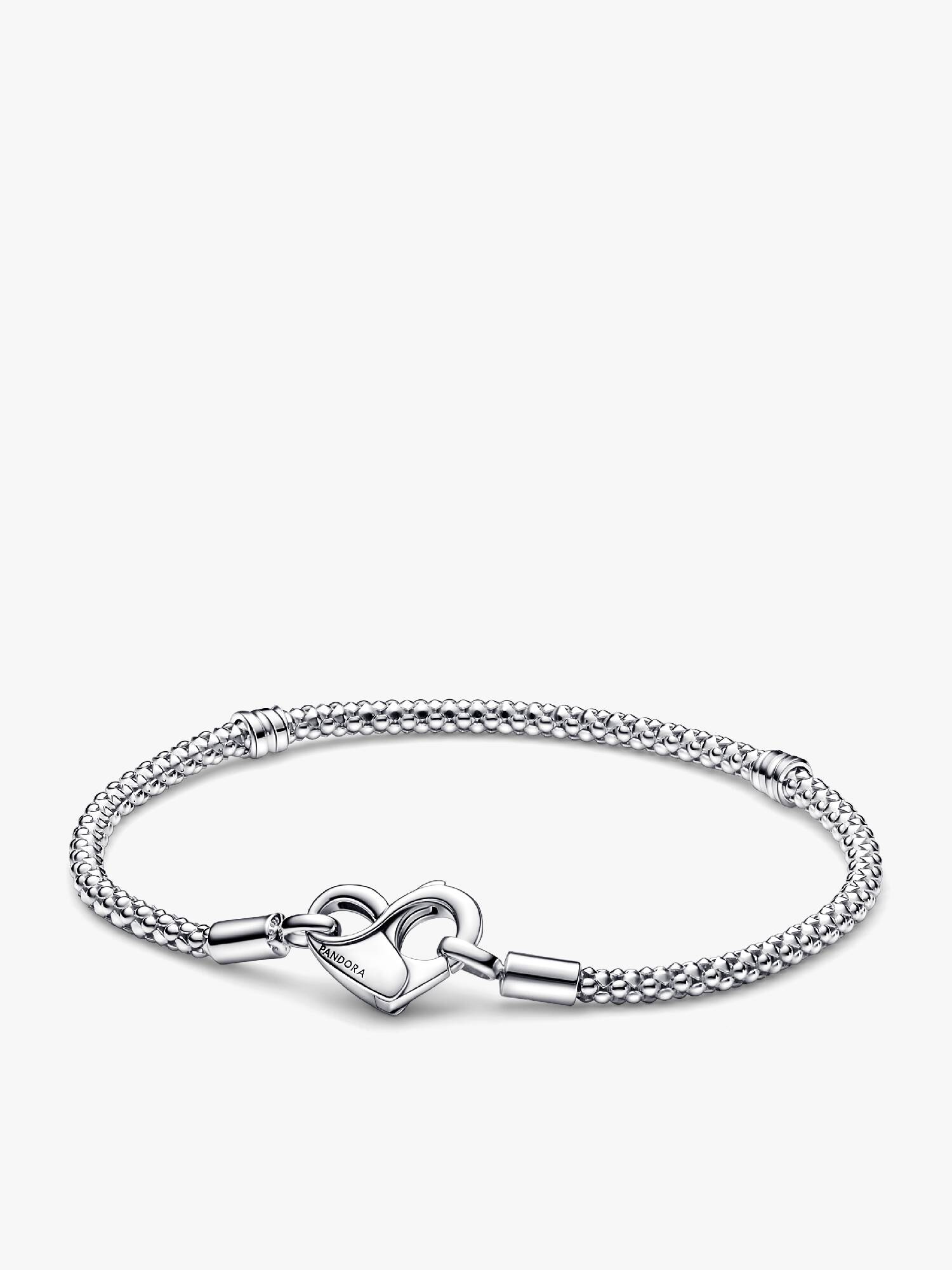 Brazalete cadena de serpiente Pandora Moments Pandora Plata Esterlina 16 cm