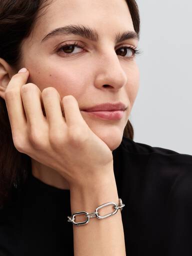Brazalete Cadena de Eslabones Grandes