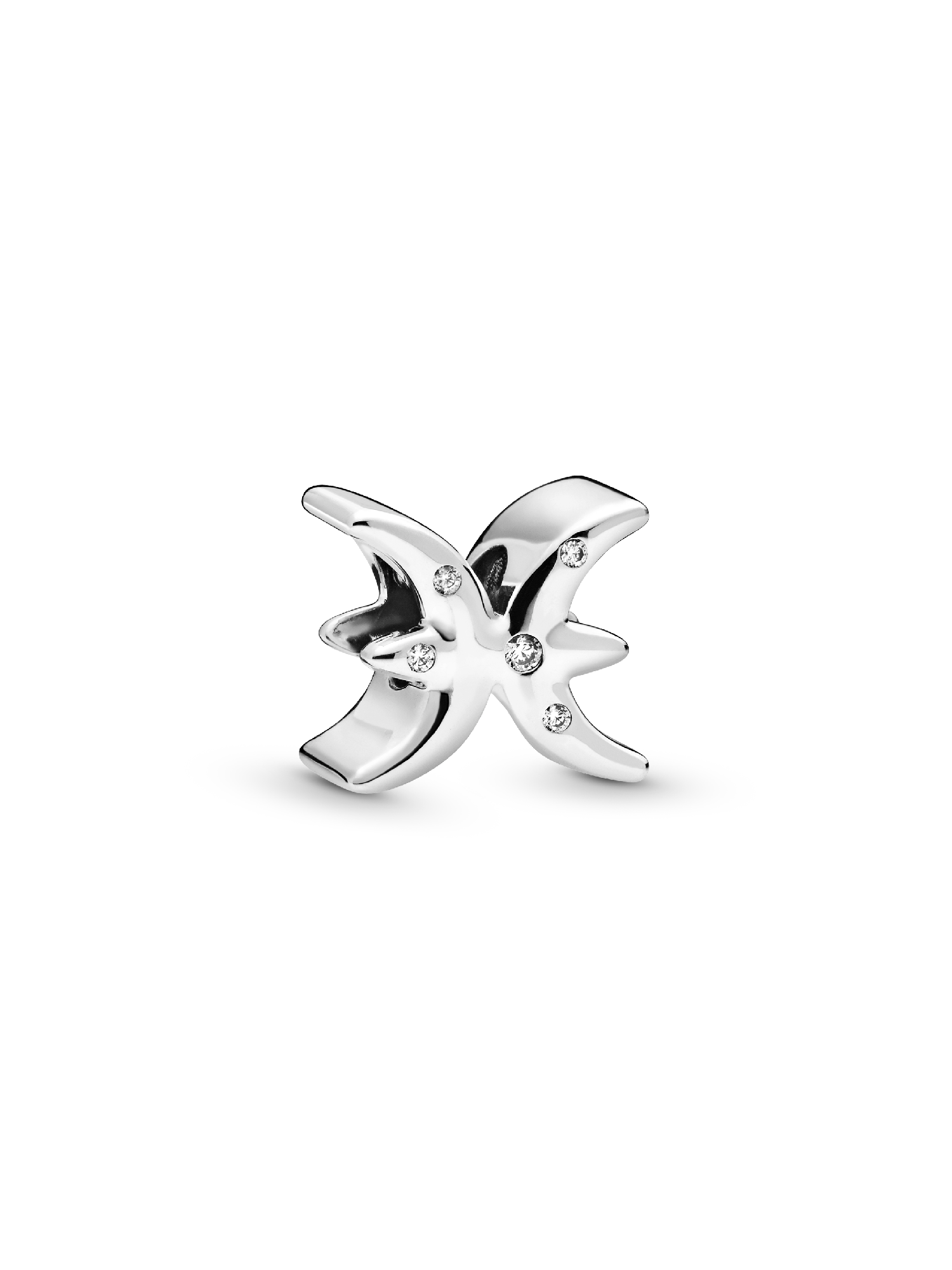 Charm del zodiaco Piscis resplandeciente