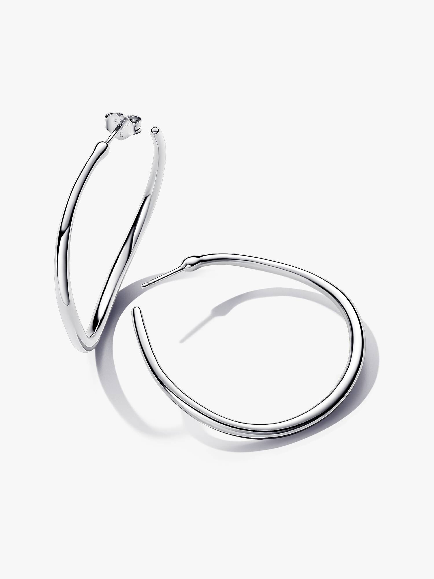 Aros tipo argolla Abierto de 42 mm Forma Orgánica Talla única
