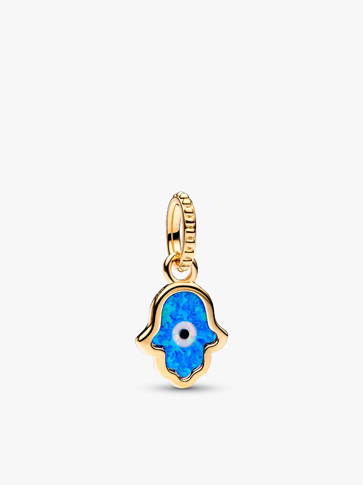 Charm Colgante Hamsa Azul