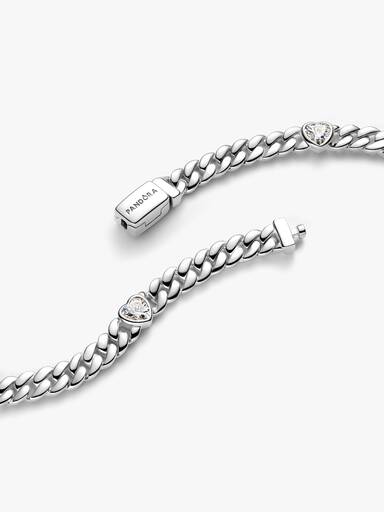 Brazalete Corazón Cadena Cubana