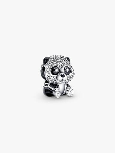 Charm Panda Tierno Reluciente Talla única