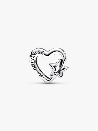 Charm de Filigrana Familia Corazón y Estrella