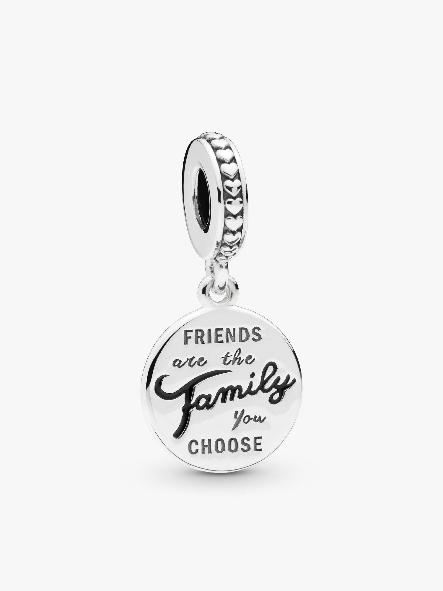 Charm PANDORA Colgante De Ley Los Amigos Son Familia